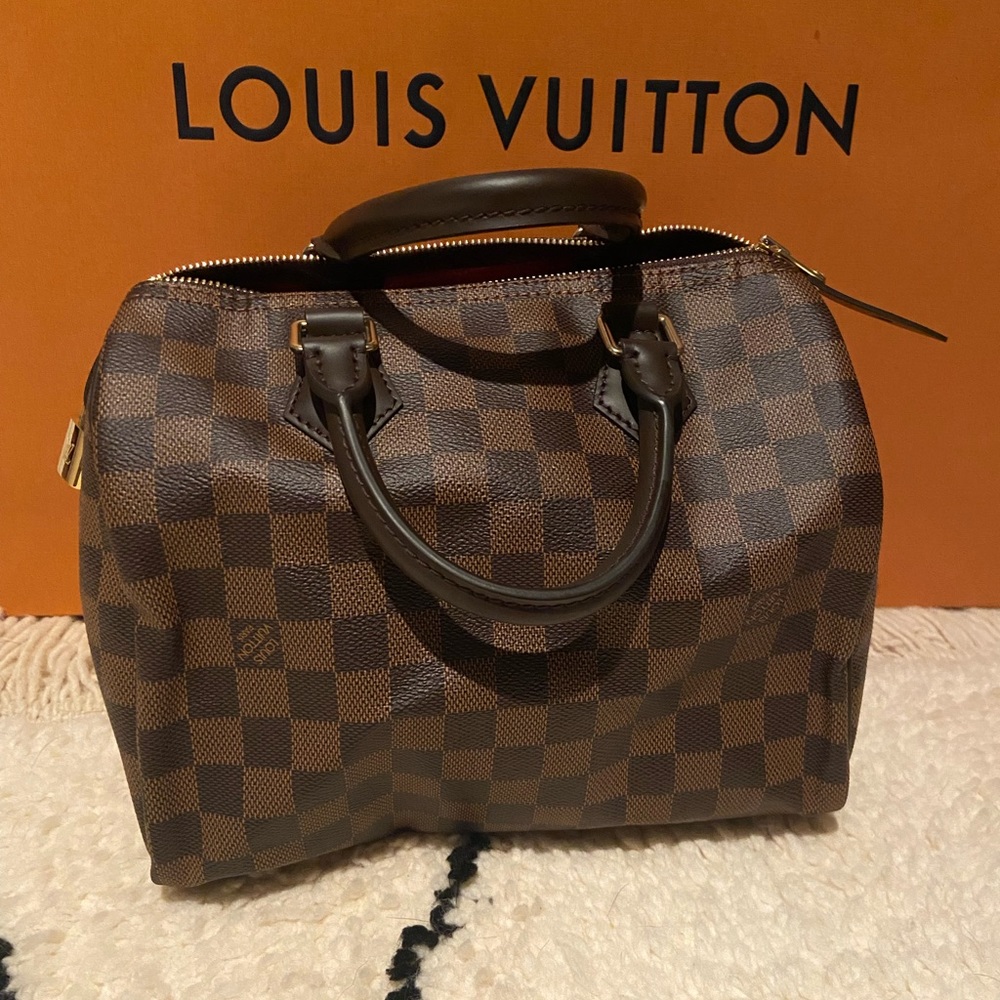 Louis Vuitton Speedy 25 Damier Ebene